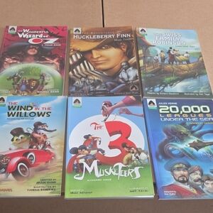 Wizard of OZ, Swiss Family, Under The SEA, The Willows, 3 Musketeers, and FINN!!